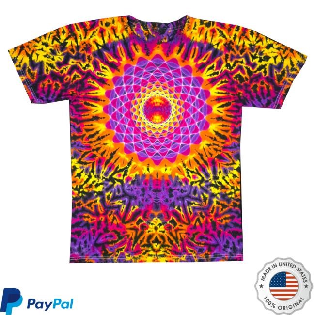 Dyes N Good Vibes Merch Inferno Scrunch Combo T-Shirt