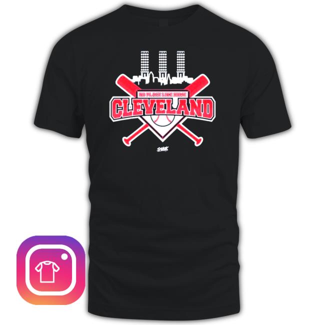 Official No Place Like Home Cleveland Baseball Fans Unlicensed Cleveland Baseball Gear Hooded Sweatshirt