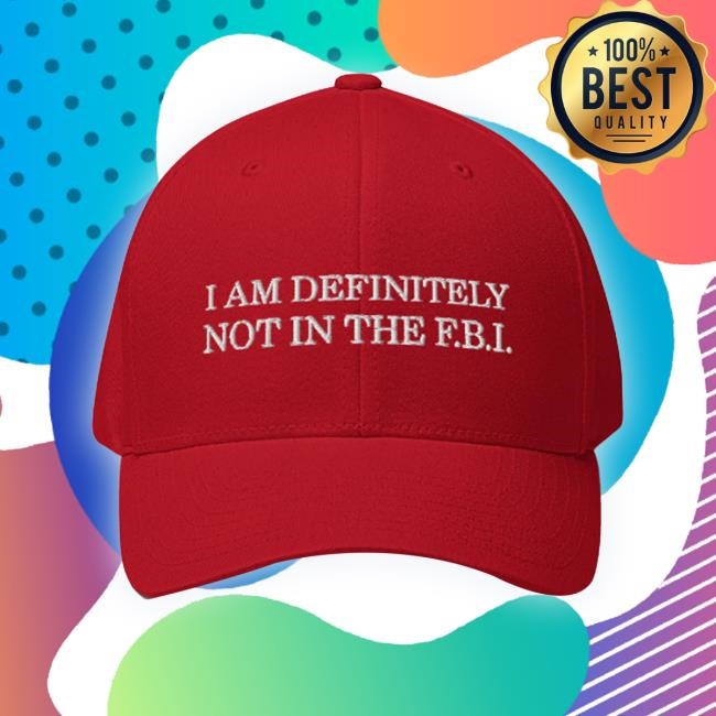 Official Mixlovedsm Merch I Am Definitely Not In The F.B.I twill cap