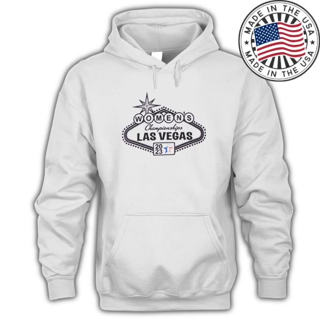 Official 2023 Women's Championships Purple Las Vegas Sign Inspired Long Sleeve T Shirt
