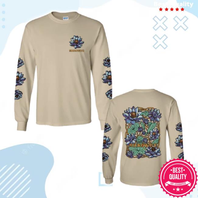 Original Microwave Merch Store Blue Lotus Shirts Microwave Shop