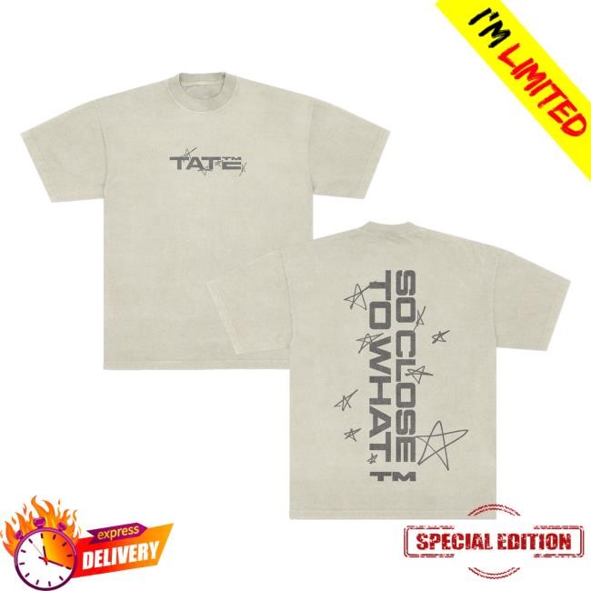 Tate Mcrae Merch Sc2w Stars Tee Shirt