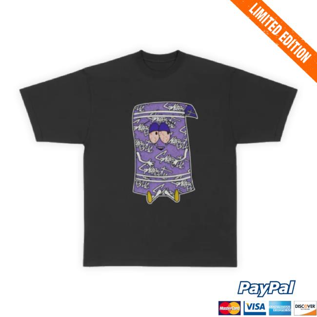 Official Gnarcotic Shop Towelie Hoodie Sweatshirt - Black