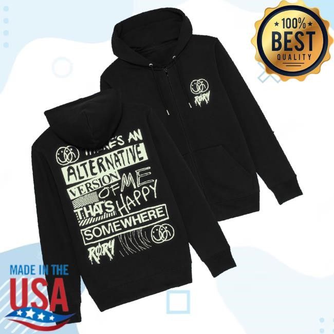 Røry Merch Happy Somewhere Sweatshirt Black