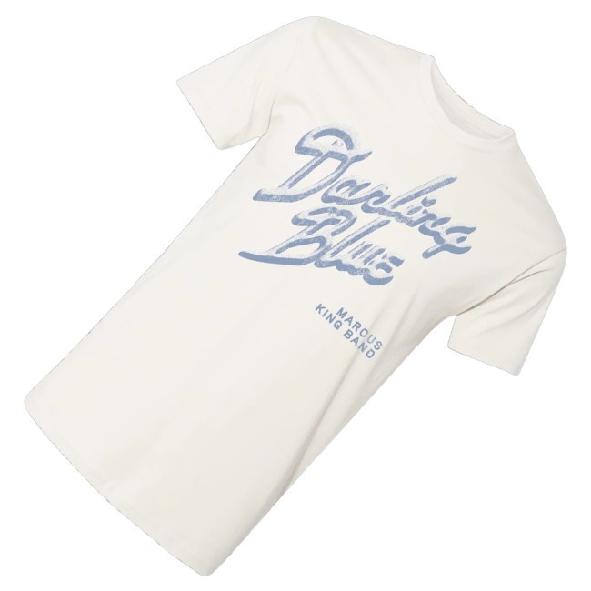 Official Marcus King Merch Db Vintage Scrip Crewneck Sweatshirt