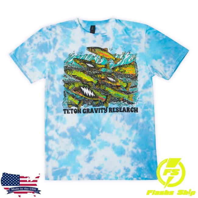 Official Teton Gravity Shop Grateful Dead X Tgr “Fish Are Rising Up Like Birds” Hoodie Sweatshirt