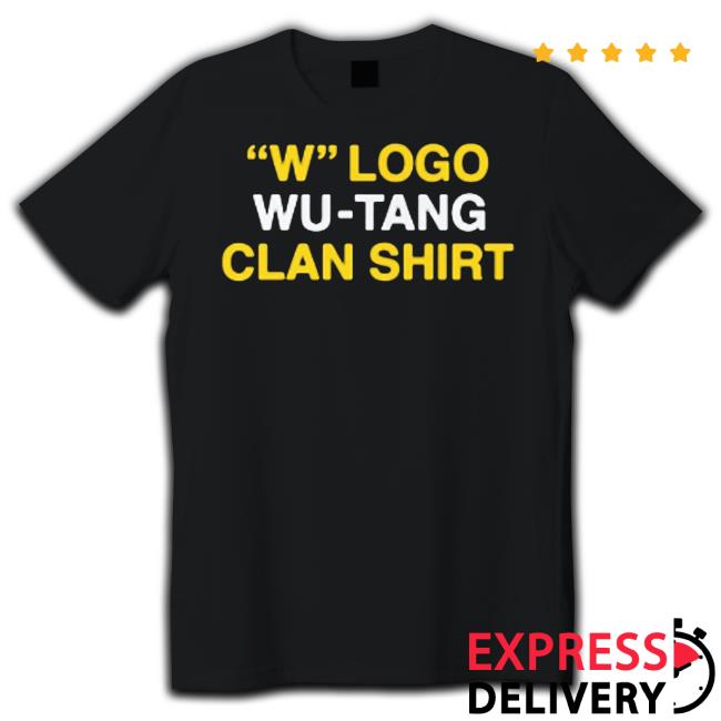 W Logo Wu Tang Clan Shirt