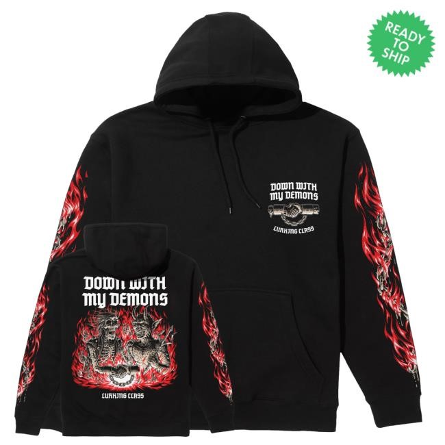 Lurking Class Merch Shop Store Demons X Stikker Tee