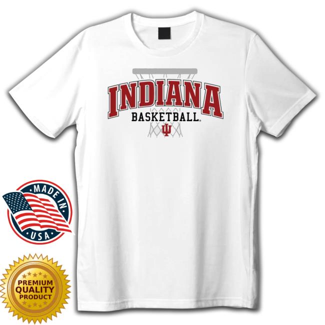 White Indiana Men’S Basketball Hoop Comfort Colors shirt White Indiana Men’S Basketball Hoop Comfort Colors shirt, hoodie, tank top, sweater and long sleeve t-shirt
