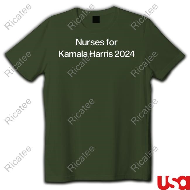 Claudetteggibs1 Nurses For Kamala Harris 2024 Tee Shirt Nurses For Kamala Harris 2024 Hooded Sweatshirt