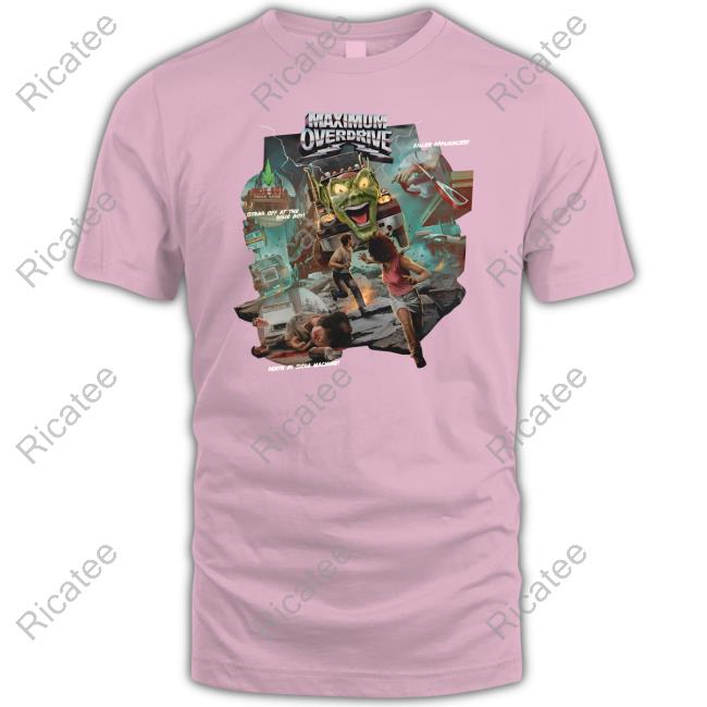 Cavitycolors Store Maximum Overdrive Happy Toyz T Shirt
