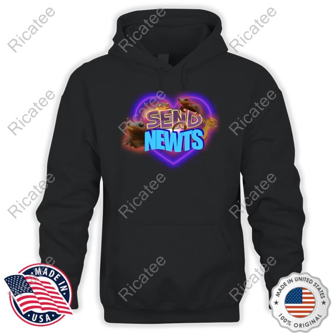 Swankyswamprat Send Newts Meme Tee Shirt