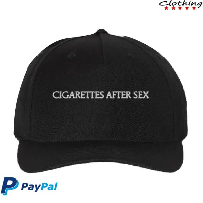 Official Cigarettes After Sex Logo Cap Cigarettesaftersex Shop Merch Store