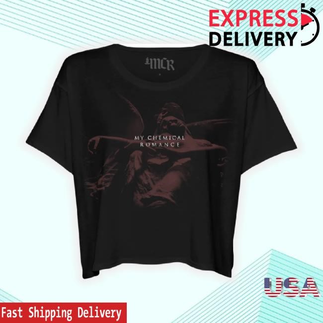Trending Angel Crop Top New Shirt Warner Music Shop Merch Store