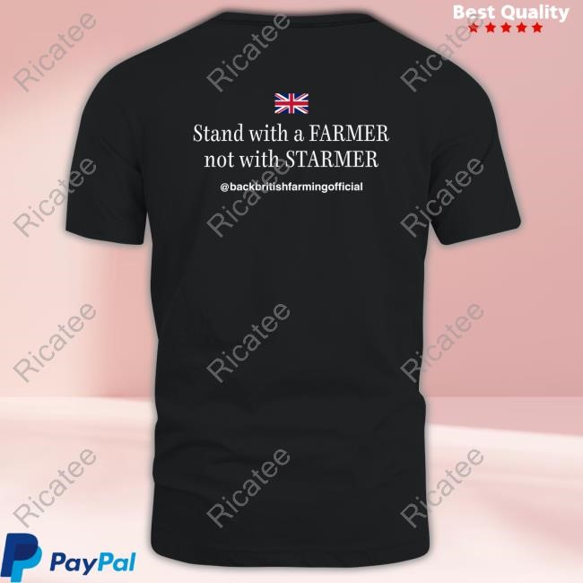 Darren Grimes Wearing Stand With A Farmer Not With Starmer Hoodie Sweatshirt
