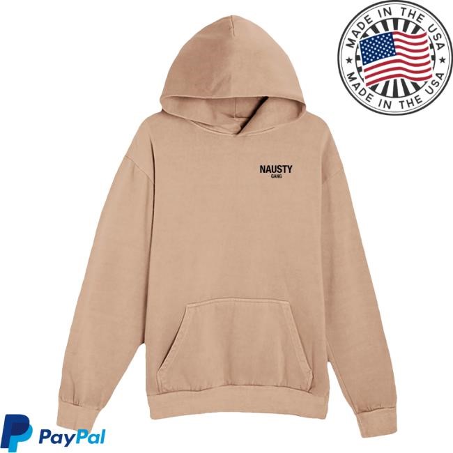 Merchlabs Merch Kendall Washington Nausty Gang Heavyweight Hoodie Sweatshirt