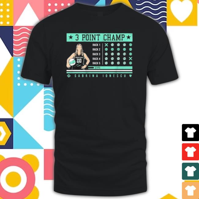 Sabrina Ionescu 3-Point Champ Shirt