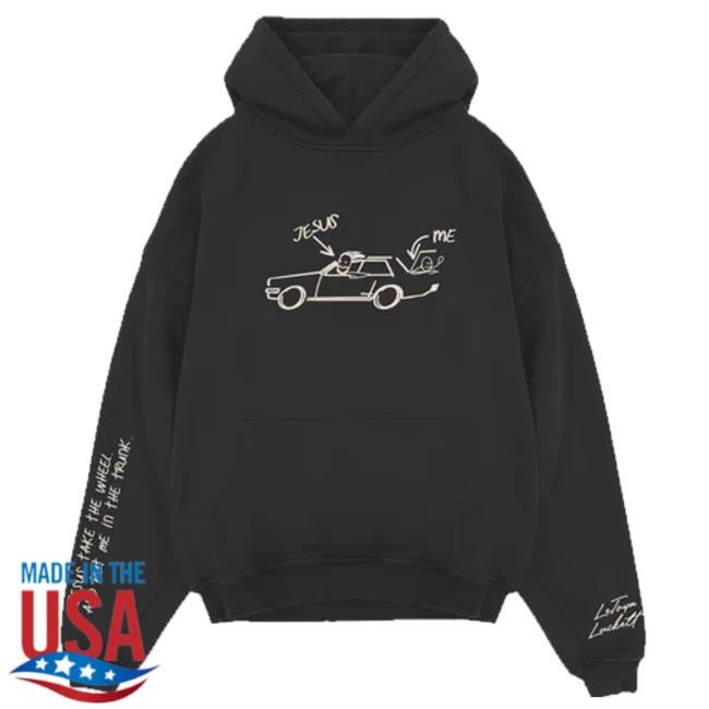 Letoya Luckett Merch Trunk Hoodie - Black Long Sleeve Shirt
