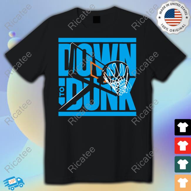 Down To Dunk Funny T Shirt Dave Abbott