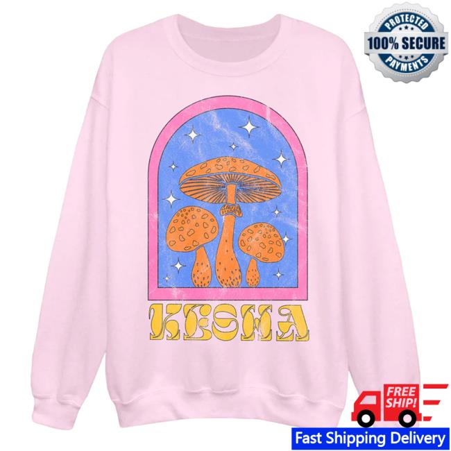 Official Kesha Tour Merch Shroomies Crewneck Sweatshirt Ke$ha Clothing Store Shop