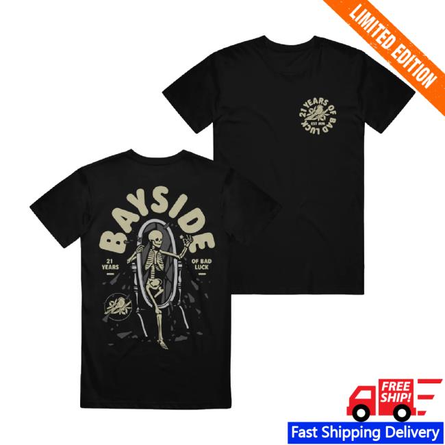 Trending Bayside Merch Store Mirror Black New Shirt Bayside Shop