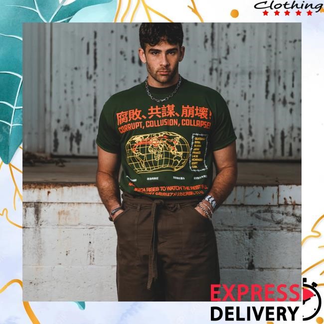 Ideologie Shop Store Hasan Piker Skull Tour T-Shirt Ideologie Shop Store Hasan Piker Skull Tour Tee