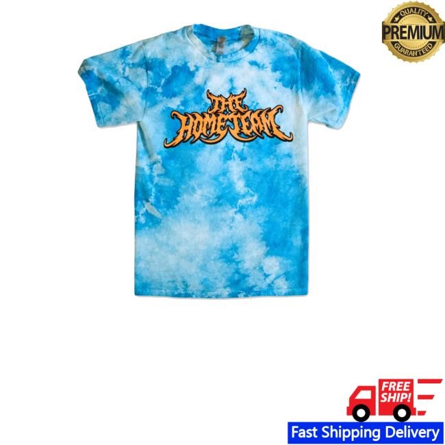 Thehometeammerch Tie Dye Metal Logo Official