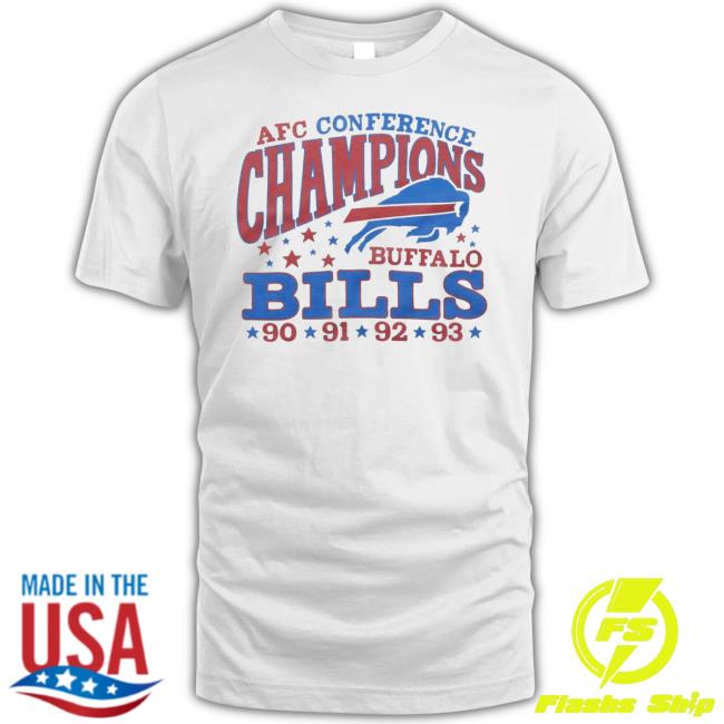 Homage Store Buffalo Bills 4 Time Afc Champions Hoodie