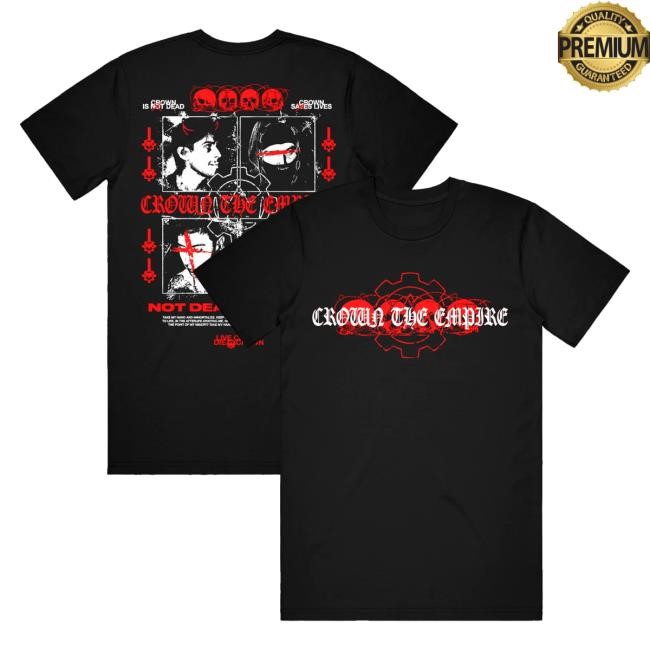 Crown The Empire Merch Store Crown Is Dead Tank Top
