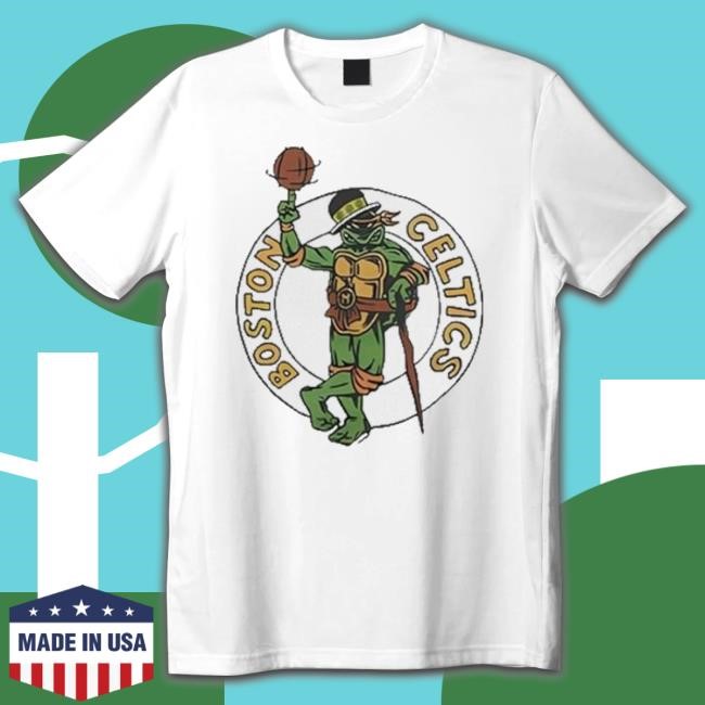Original Mazzulla Ninja Turtles Celtics T-Shirt