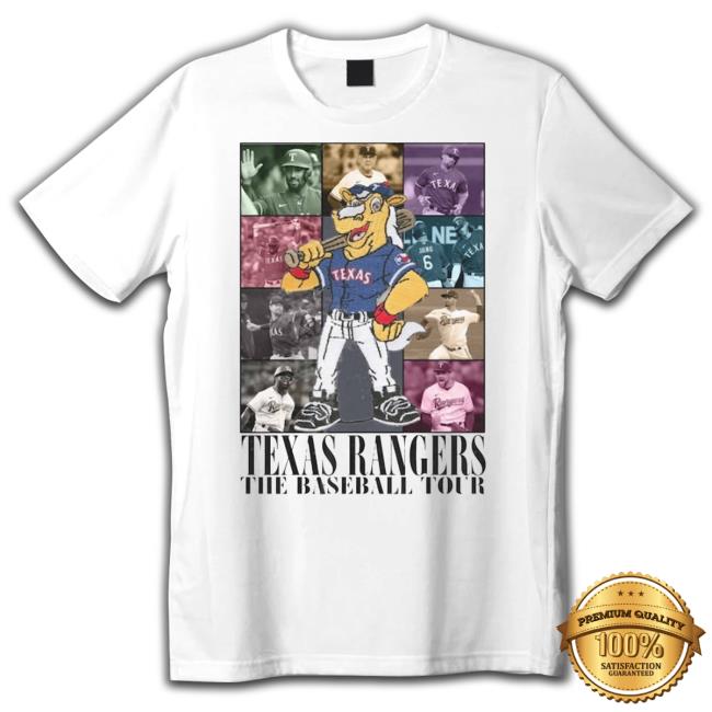 Texas Rangers World Series The Eras Tour Baseball T-Shirt