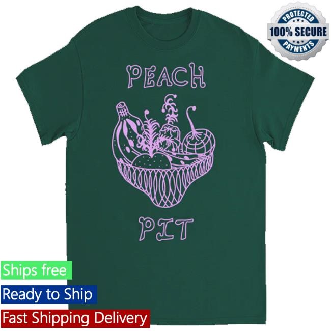 Official Peach Pit Music Merch Fruit Tee Shirt