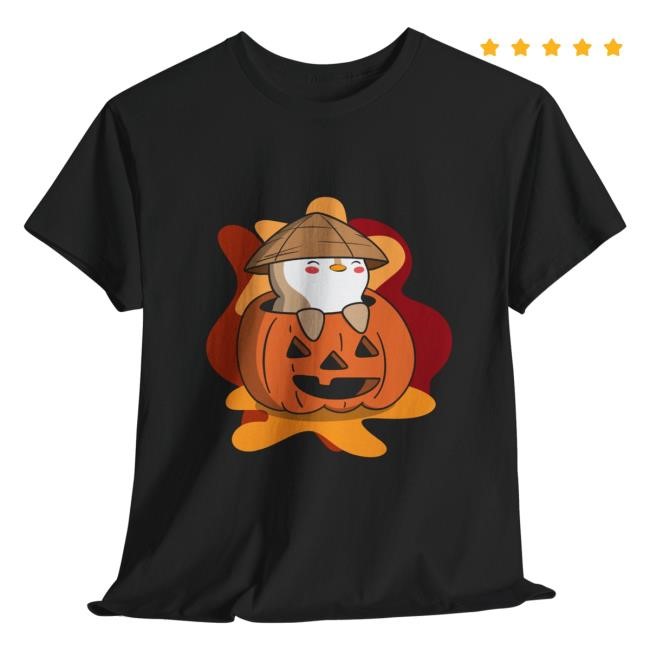 Pudgy Penguins Store Pumpkin T-Shirt