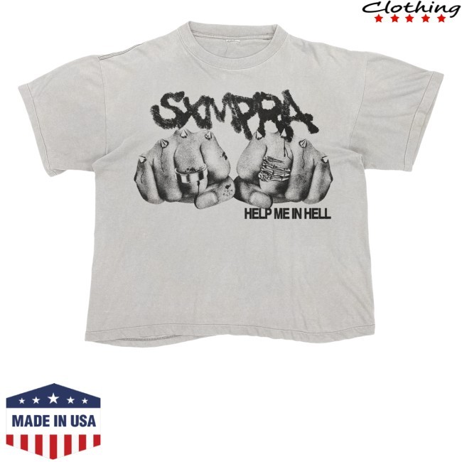Sxmpra Knuckles Help Me In Hell Shirt