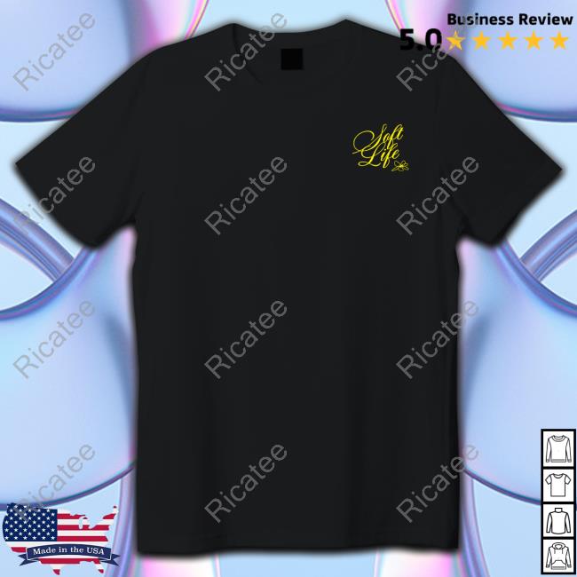 Soft Life Tarot Tee Shirt Black