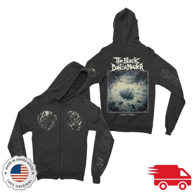 Nightshiftmerch The Black Dahlia Murder Servitude Zip-Up Sweatshirt