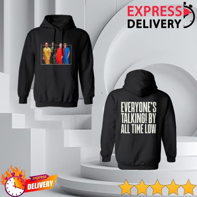 All Time Low Store Everyone's Talking Tee Shirt