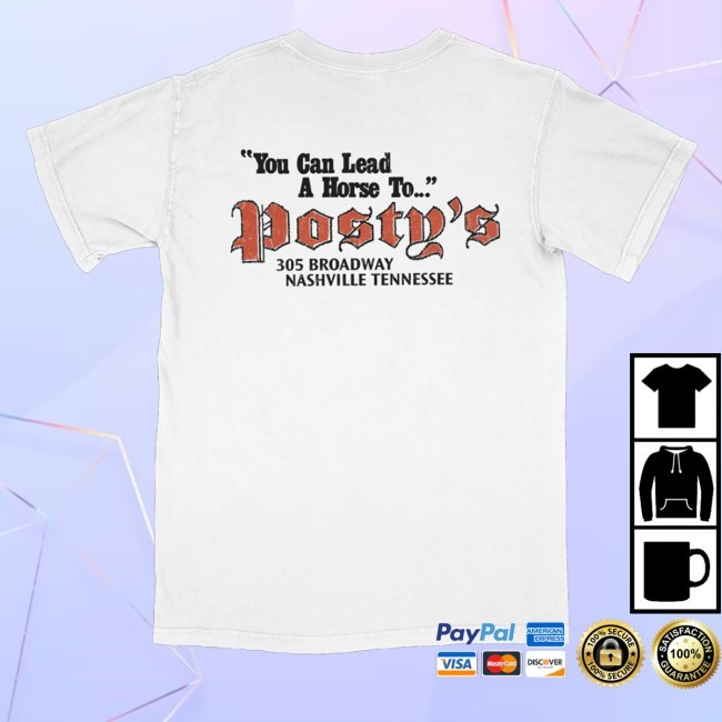 Lead A Horse To Posty's Sweatshirt Post Malone Merch Store