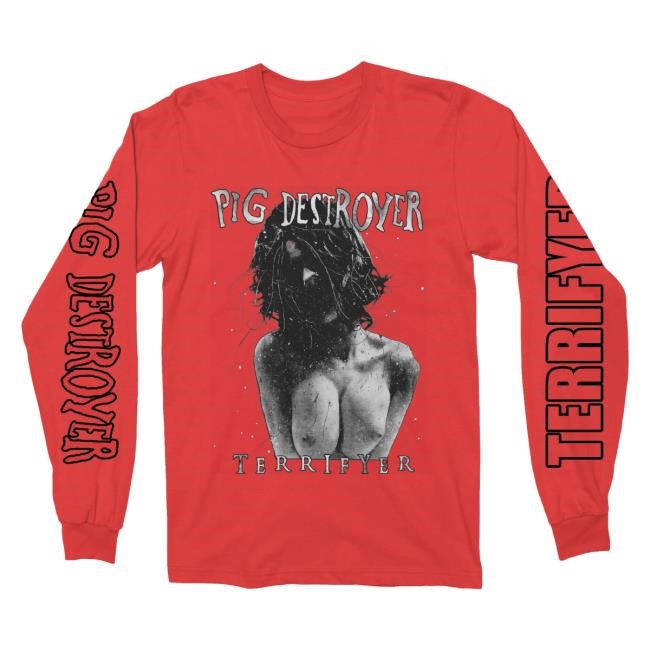 Official Night Shift Merch Pig Destroyer Terrifyer Unisex Sweatshirt Official Night Shift Merch Pig Destroyer Terrifyer Shirts