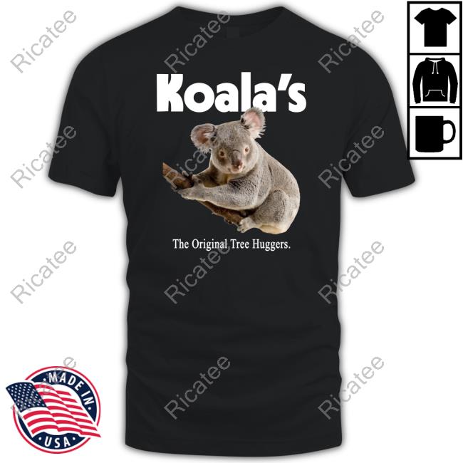 Koalas The Original Tree Huggers Tee Piastrisjpg