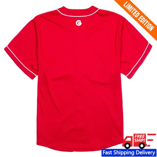 Official Cookiessf Merch Bases Loaded Mesh Baseball Jersey Hoodie