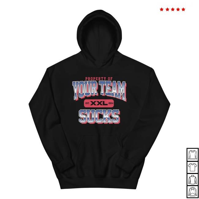 Official Snarp Store Your Team Sucks New England Tee