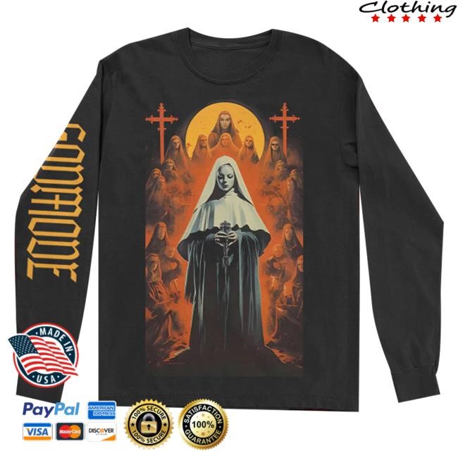 In This Moment Official Merch Store Shop Nun Longsleeve T-Shirt