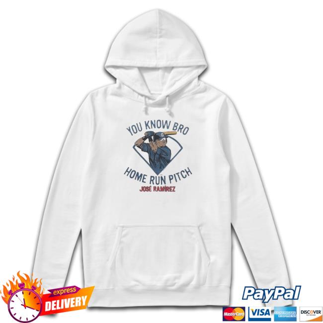Guardians Jose Ramirez Home Run Pitch Sweatshirt