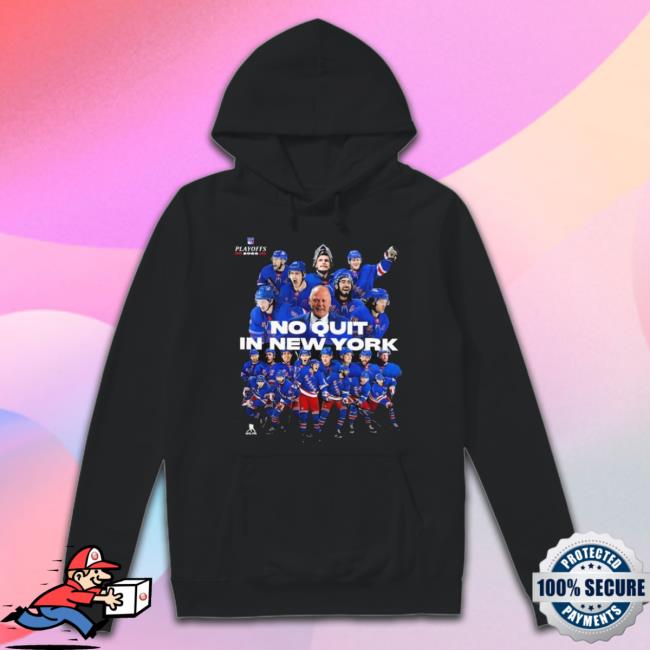 New York Rangers Playoffs 2023 No Quit In New York Shirt