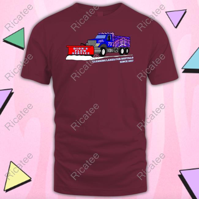 Goodberry Variant Dion's Plow Service Clearing Lanes For Buffalo Since 2017 Long Sleeved T-Shirt