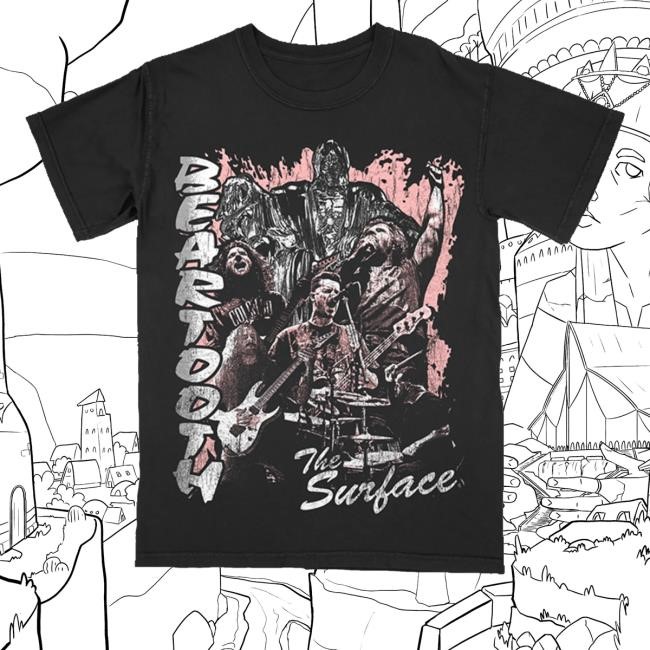 Beartooth Band Merch Store The Surface Album Tee Shirt