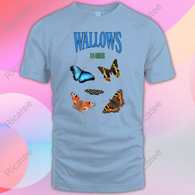 Wallows Music Merch Wallows Butterflies Sweatshirt