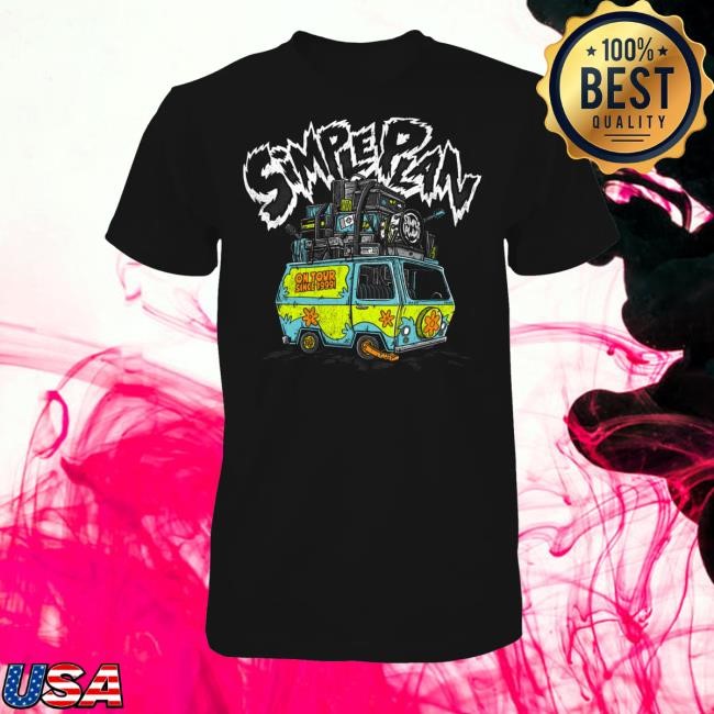 Simpleplan Store Band In Van Tour Long Sleeve T Shirt