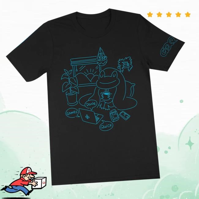 Fangamer Merch Store Gdq Home Frog Tee